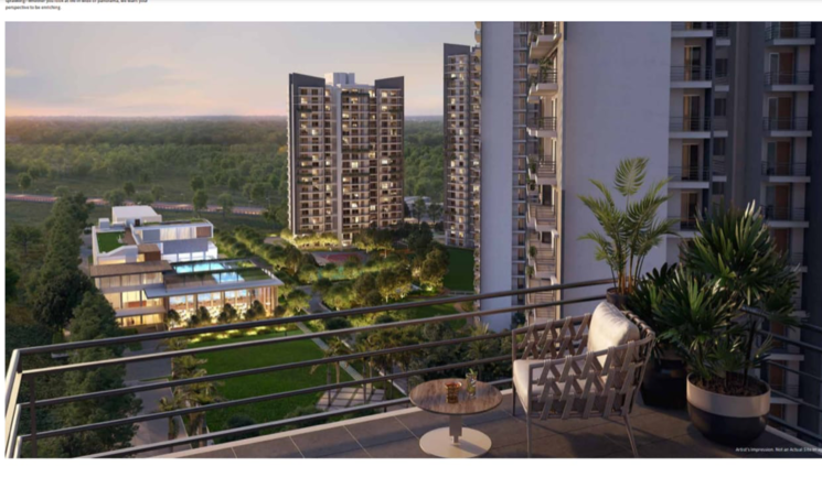 Exterior View, godrej-meridien 3 Bedroom 1855 Sq.Ft. Apartment In Mohammad Heri Village Gurgaon 8884825
