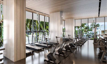 Gym in 3 BHK Apartment at Godrej Meridien, Mohammad Heri Village – for Sale