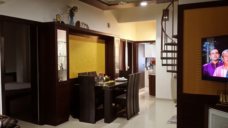 Living Room, shyamal 3 Bedroom 1800 Sq.Ft. Apartment In Shyamal Ahmedabad 8884878