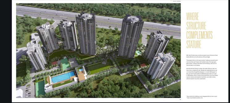 Exterior View, godrej-meridien 4 Bedroom 2720 Sq.Ft. Apartment In Mohammad Heri Village Gurgaon 8884913
