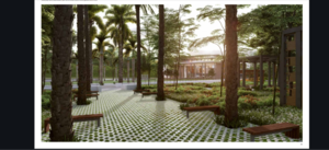 Balcony in 4 BHK Apartment at Godrej Meridien, Mohammad Heri Village – for Sale