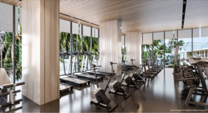 Gym in 4 BHK Apartment at Godrej Meridien, Mohammad Heri Village – for Sale