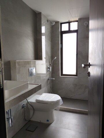 Bathroom in 3 BHK Apartment at Hubtown Ruby, Andheri West – for Rent