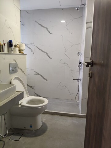 Bathroom in 3 BHK Apartment at Hubtown Ruby, Andheri West – for Rent
