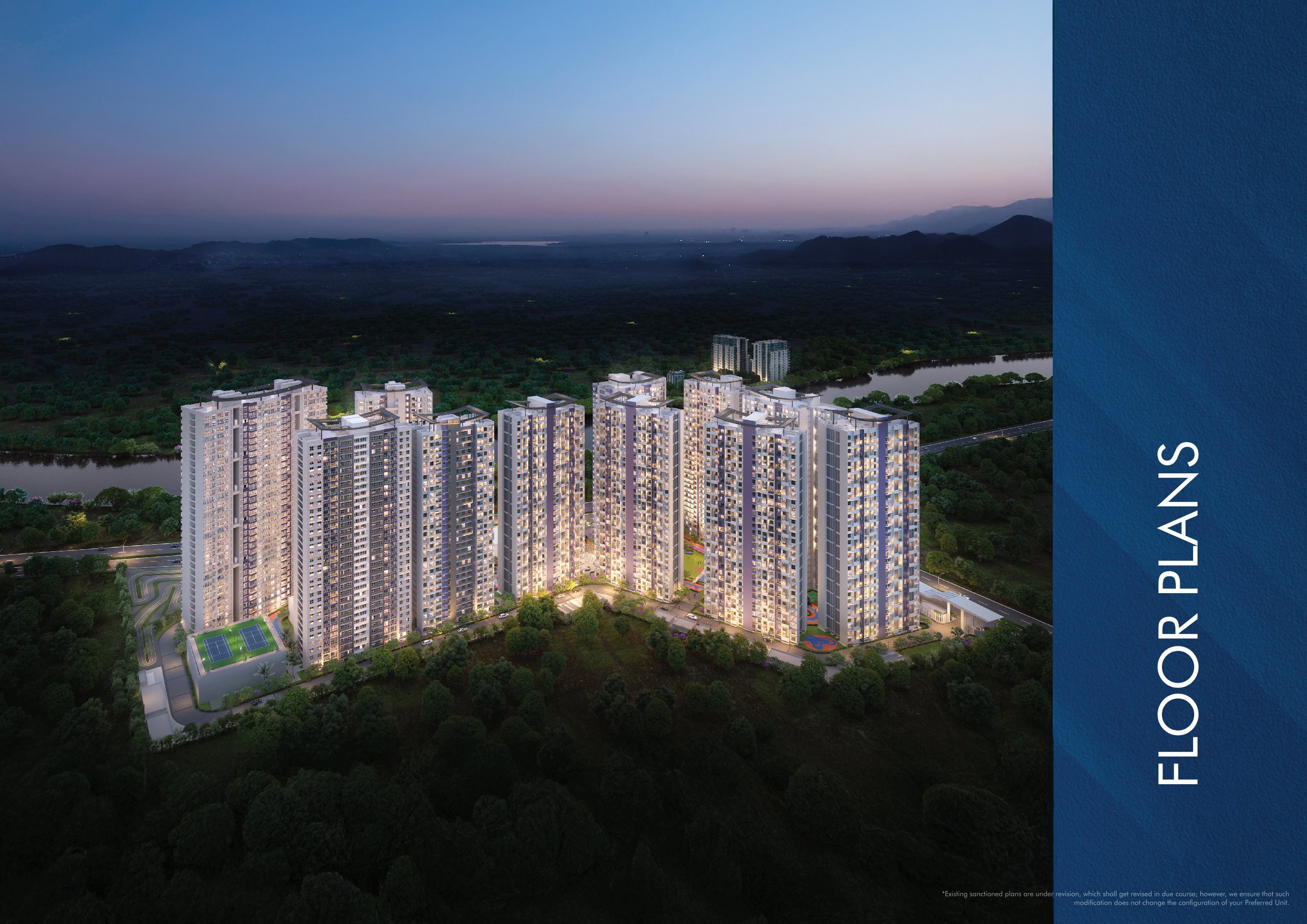 3.5 BHK Apartment For Sale in Gera Island of Joy