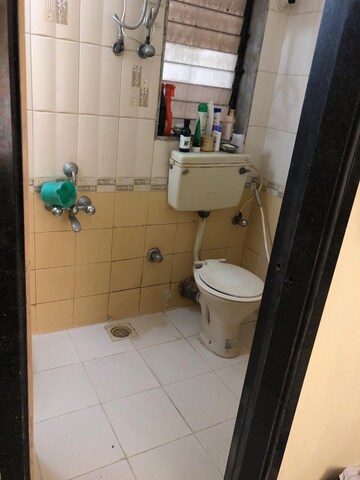 Bathroom in 1 BHK Apartment at Pooja Enclave Kandivali, Kandivali West – for Rent