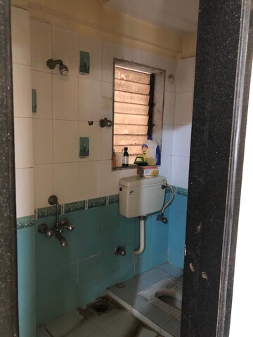 Bathroom in 1 BHK Apartment at Pooja Enclave Kandivali, Kandivali West – for Rent