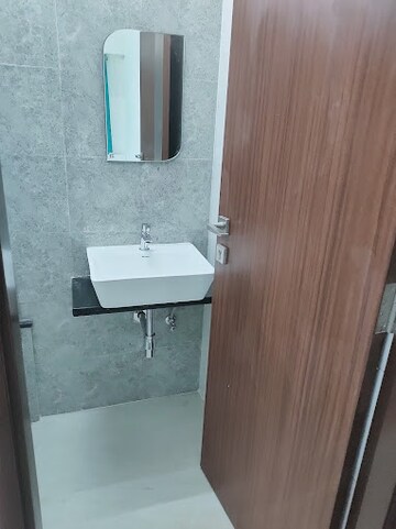 Bathroom in 1 BHK Apartment at Vasant Valley Complex, Malad East – for Rent