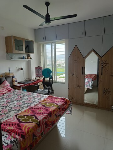 Bedroom in 1 BHK Apartment at Majestique Nest Building D, Fursungi – for Rent