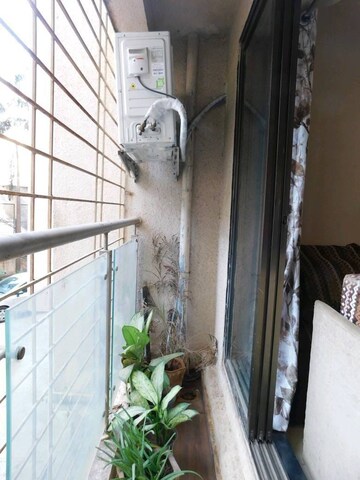 Balcony in 2 BHK Apartment at Sudarshan Sky Garden, Ghodbunder Road – for Sale