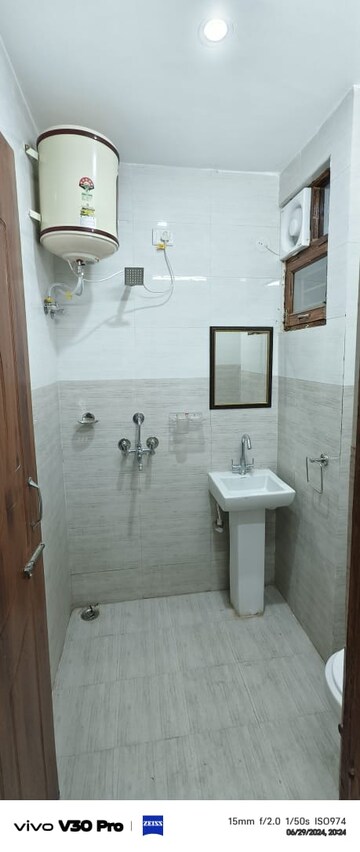 Bathroom in 1 BHK Builder Floor at Sahastradhara – for Rent