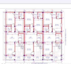 Floor Plan in 2 BHK Independent House at Faizabad Road – for Sale