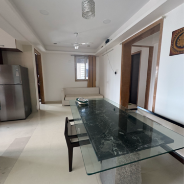 Team Area in 3 BHK Apartment at Orbit Eternia, Century Mills – for Rent