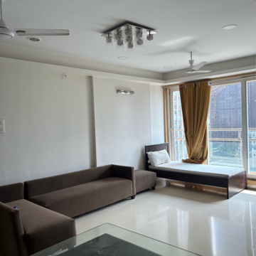 Living Room in 3 BHK Apartment at Orbit Eternia, Century Mills – for Rent