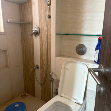 Bathroom in 3 BHK Apartment at Orbit Eternia, Century Mills – for Rent