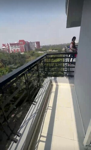 Balcony in 3 BHK Apartment at GH-7 Crossings Republik, Vijay Nagar – for Sale