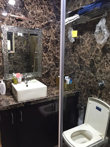 Bathroom in 2 BHK Apartment at Ekta Heights Khar West, Khar West – for Rent