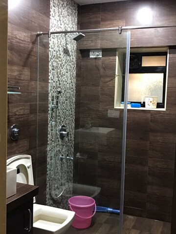 Bathroom in 2 BHK Apartment at Ekta Heights Khar West, Khar West – for Rent