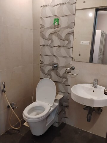 Bathroom in 3 BHK Apartment at HDIL Metropolis Residences, Andheri West – for Rent