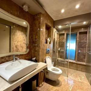 Kitchen in 4 BHK Apartment at Transcon Triumph Tower, Veera Desai Industrial Estate – for Sale