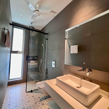 Kitchen in 4 BHK Apartment at Transcon Triumph Tower, Veera Desai Industrial Estate – for Sale