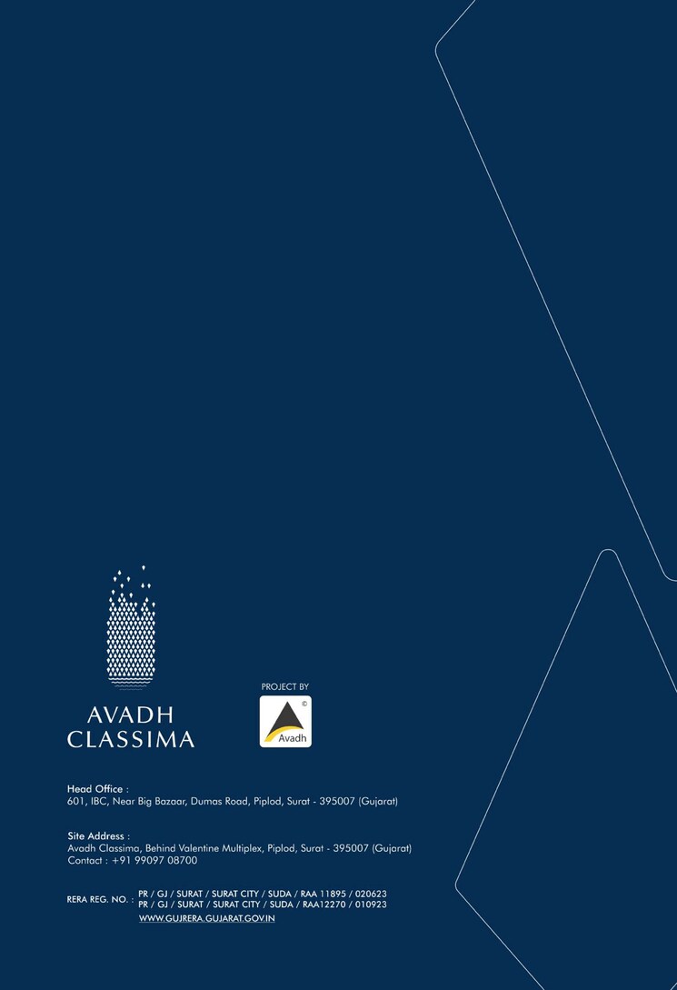 undefined, dumas road 4 Bedroom 7578 Sq.Ft. Apartment In Dumas Road Surat 8886577