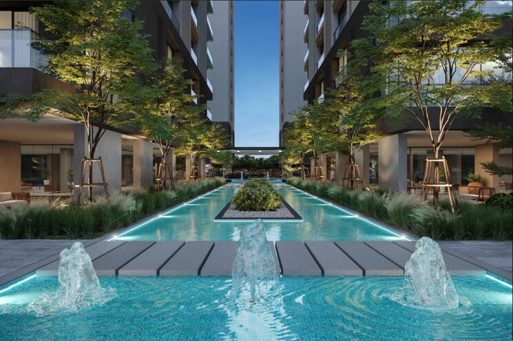 Swimming Pool, dumas road 4 Bedroom 7578 Sq.Ft. Apartment In Dumas Road Surat 8886577