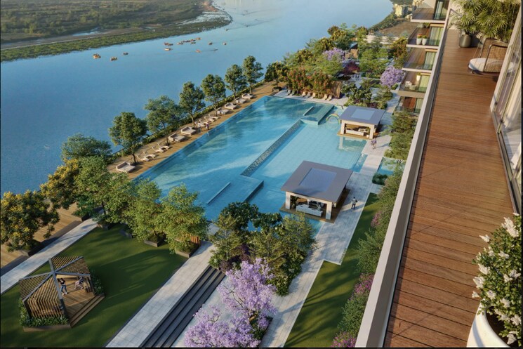 Swimming Pool, dumas road 4 Bedroom 7578 Sq.Ft. Apartment In Dumas Road Surat 8886577