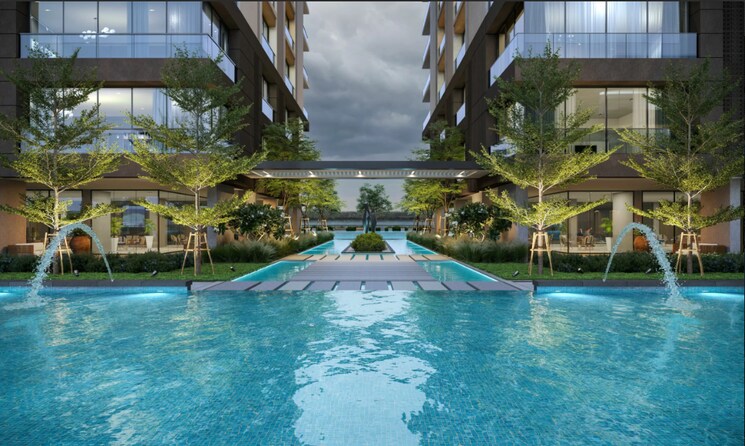 Swimming Pool, dumas road 4 Bedroom 7578 Sq.Ft. Apartment In Dumas Road Surat 8886577