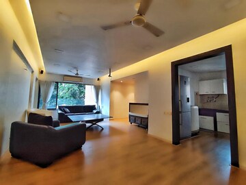 Living Room in 2 BHK Apartment at Amar Towers, Juhu – for Rent