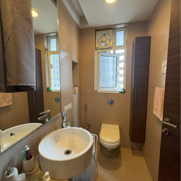 Bathroom in 2 BHK Apartment at Orbit Eternia, Century Mills – for Rent