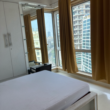 Balcony in 2 BHK Apartment at Orbit Eternia, Century Mills – for Rent