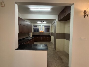 Kitchen in 4 BHK Apartment at AWHO Sandeep Vihar, Whitefield – for Rent
