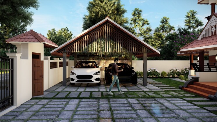 Exterior View, puthur 3 Bedroom 2000 Sq.Ft. Independent House In Puthur Palakkad 8885813