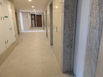 Building Lobby in 3 BHK Apartment at Runwal Nirvana, Dhabholkar Wadi – for Rent