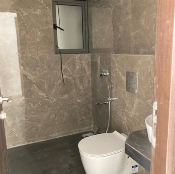Bathroom in 4 BHK Apartment at Raheja Classique, Shashtri Nagar – for Sale