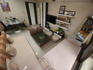 Living Room in 2 BHK Apartment at Serenity CHS Ltd, Mira Road – for Sale