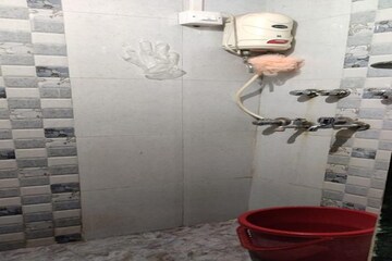 Bathroom in 1 BHK Apartment at Kalyan West – for Sale