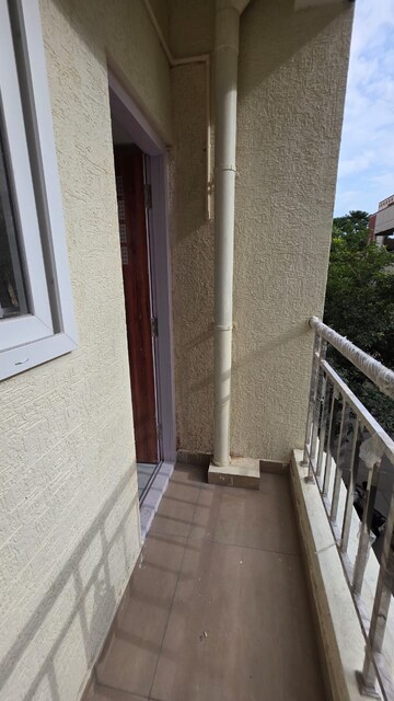 Balcony in 2 BHK Apartment at Mahadevpura – for Rent