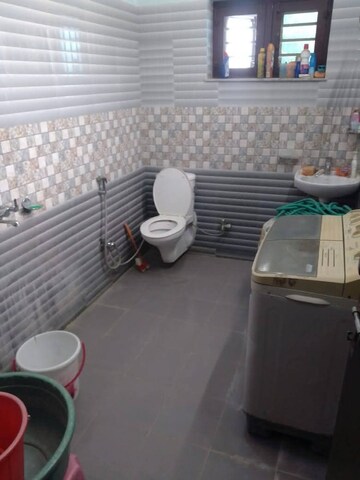 Bathroom in 2 BHK Builder Floor at Prem Nagar – for Rent