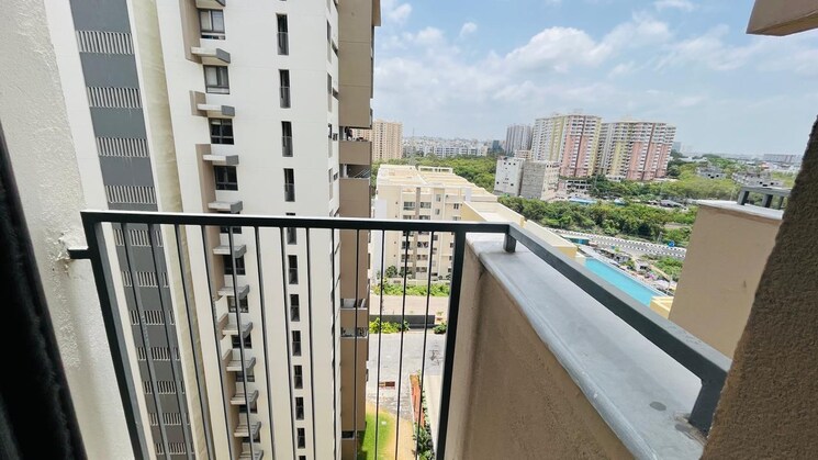 Balcony, myscape-sanctuary 3 Bedroom 1980 Sq.Ft. Apartment In Hafeezpet Hyderabad 8886721