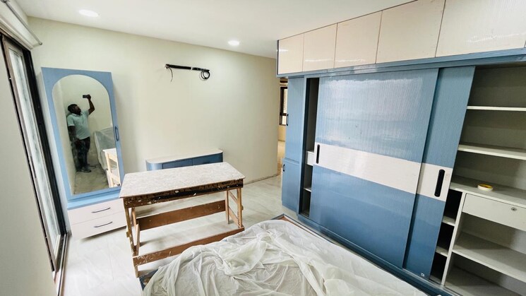 Bedroom, myscape-sanctuary 3 Bedroom 1980 Sq.Ft. Apartment In Hafeezpet Hyderabad 8886721