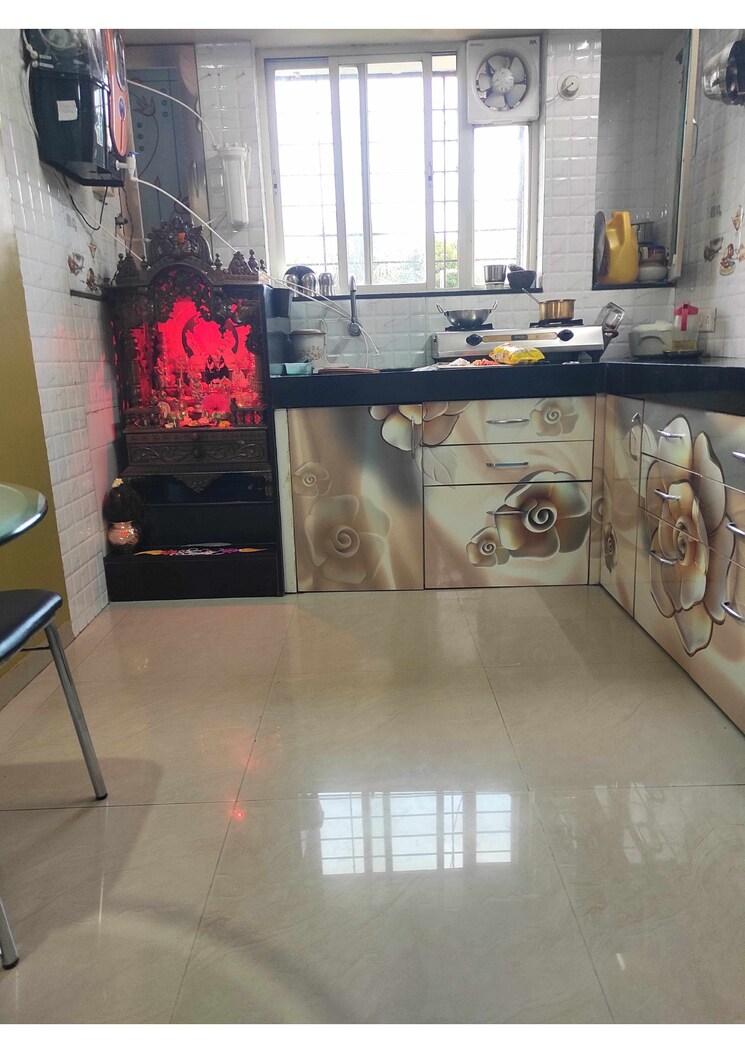 Kitchen, basera-society 2 Bedroom 1000 Sq.Ft. Apartment In Kondhwa Pune 8886929