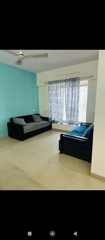 Living Room in 2 BHK Apartment at K Raheja Heights, Malad East – for Rent