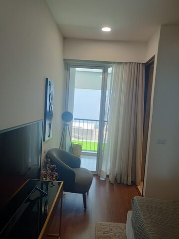 Living Room in 3 BHK Apartment at Godrej Woods, Sector 43 – for Sale