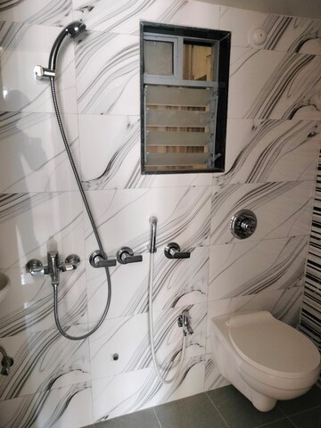 Bathroom in 1 BHK Apartment at Lodha Panacea 1, Dombivli East – for Rent