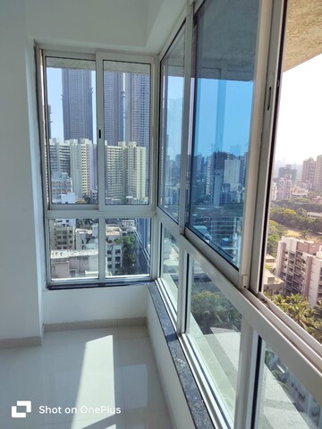 Balcony in 2 BHK Apartment at Shreeji Atlantis, Malad West – for Rent