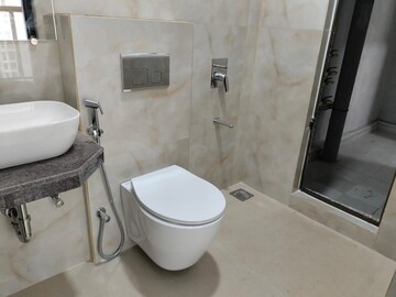 Bathroom in 2 BHK Apartment at Raymond Ten X Habitat, Pokhran Road No Two – for Rent