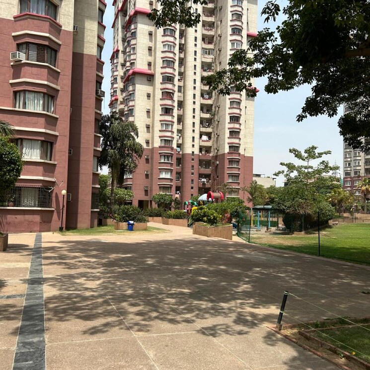 Exterior View, unitech-palms 3.5 Bedroom 1900 Sq.Ft. Apartment In South City 1 Gurgaon 8887614