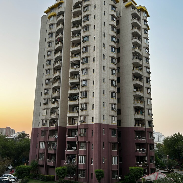 Exterior View, unitech-palms 3.5 Bedroom 1900 Sq.Ft. Apartment In South City 1 Gurgaon 8887614